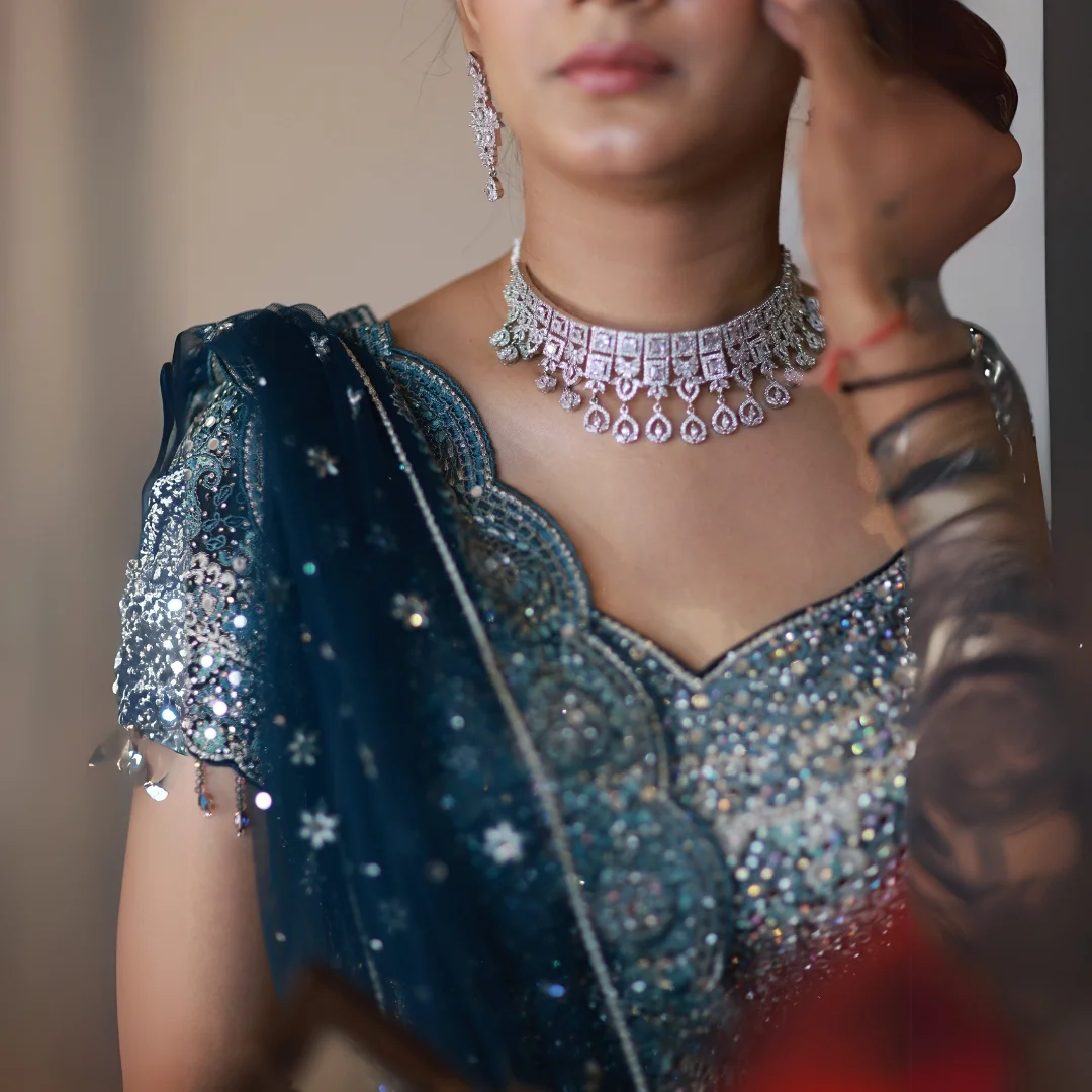 Teardrop Gems Jewellery Set